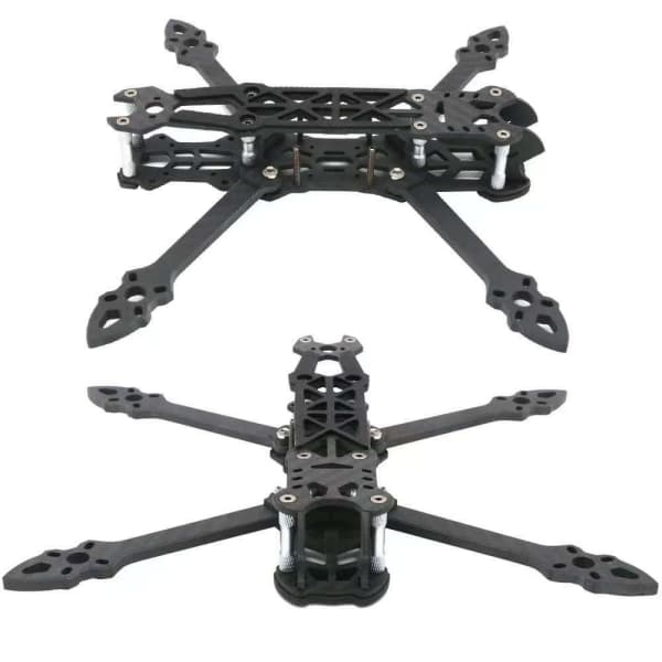 Our Lightweight drone chassis is perfect for agile flight, while the Industrial Inspection UAV Frame excels in tough environments. For mapping, the Mapping Drone Carbon Frame ensures precision, and the Heavy-Lift Hexacopter Frame handles heavy payloads. Need stability? The Large Wheelbase Drone Frame delivers superior balance. Choose the right frame for your mission!